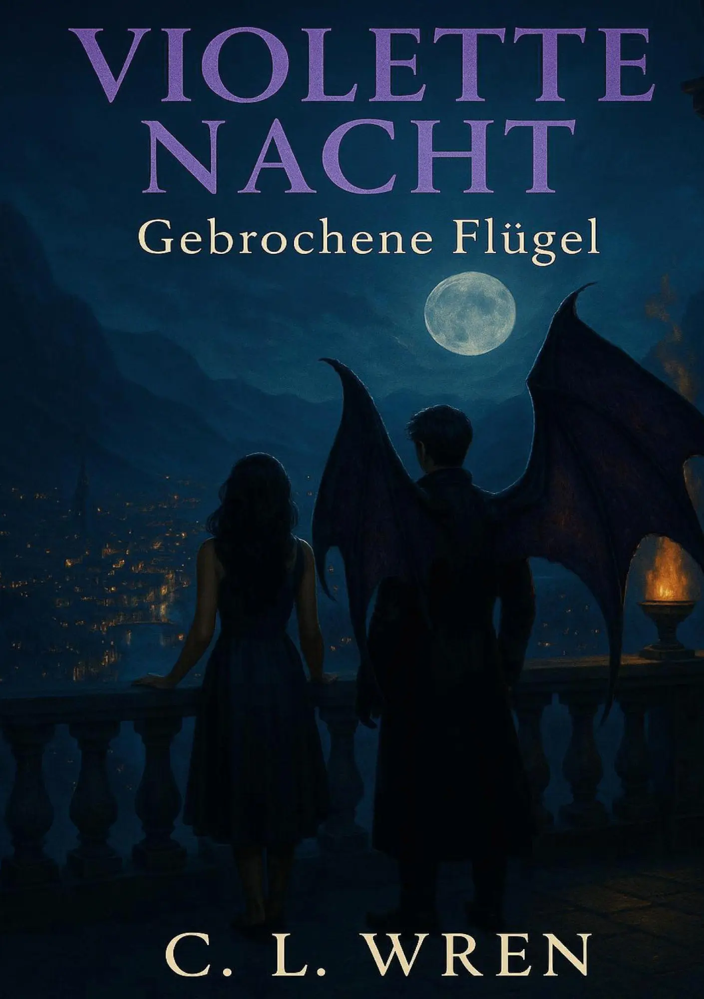 Cover: 9783695131013 | Violette Nacht | Gebrochene Flügel | C. L. Wren | Taschenbuch | 434 S.