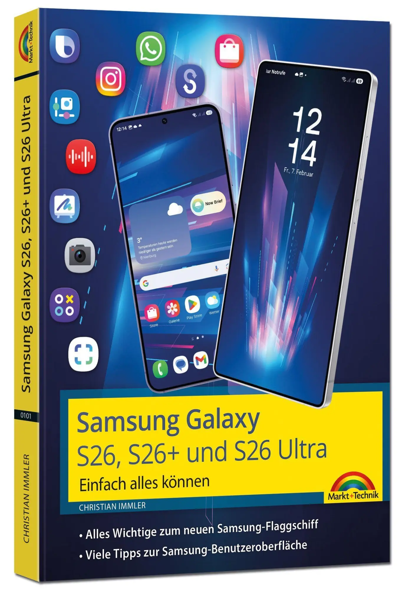 Cover: 9783988101013 | Samsung Galaxy S26, S26 Plus und S26 Ultra Galaxy AI mit Android 16