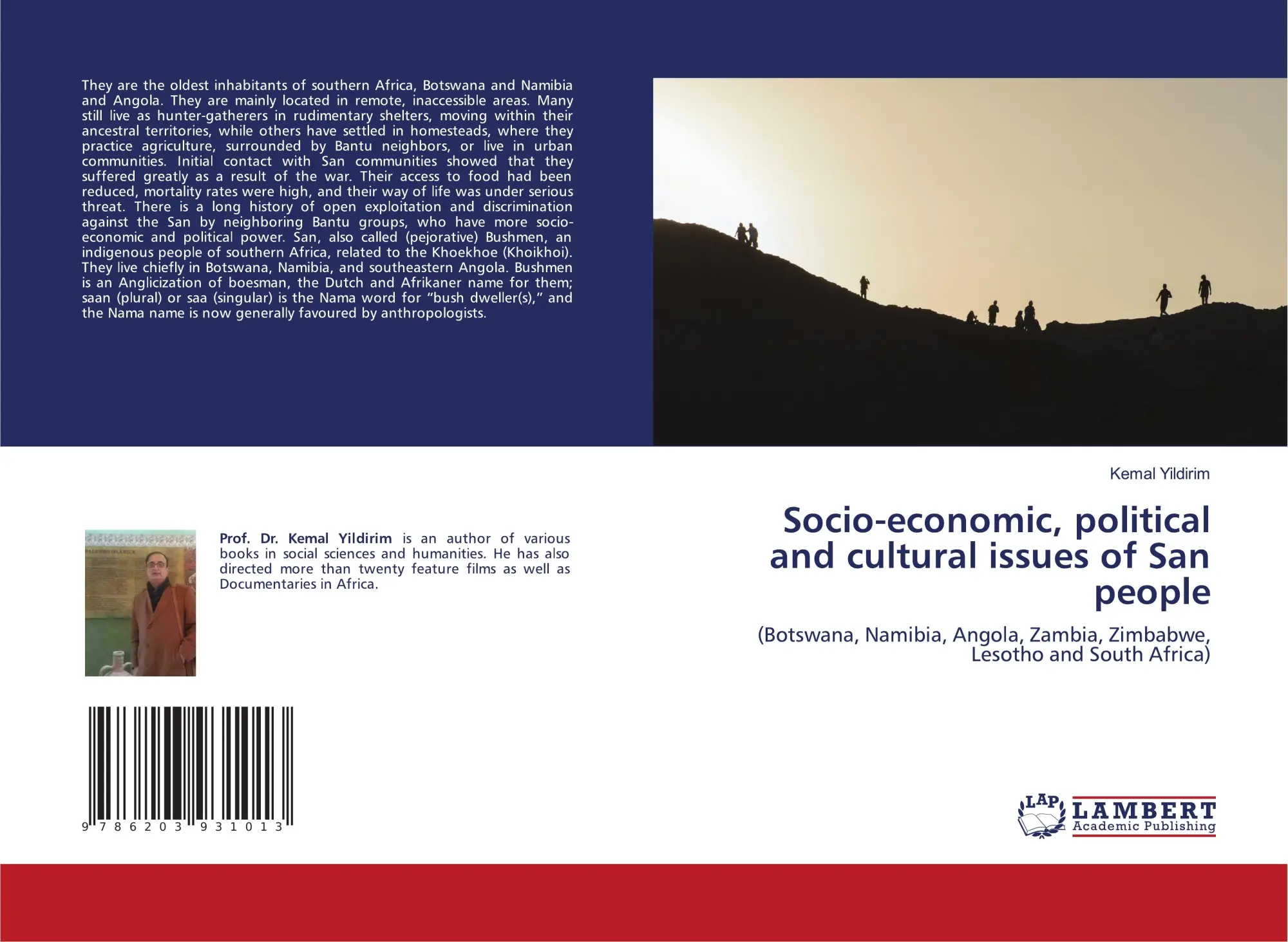 Cover: 9786203931013 | Socio-economic, political and cultural issues of San people | Yildirim