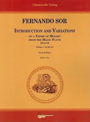 Cover: 9790204751013 | Introduction et Variations op. 9 | Fernando Sor | Taschenbuch | Buch