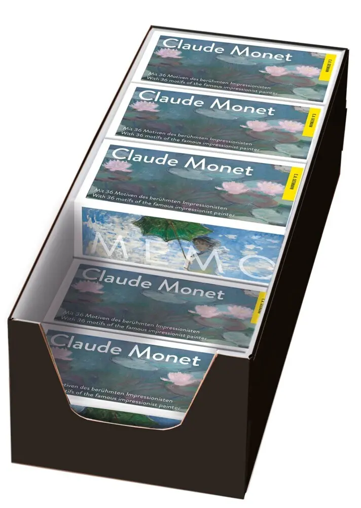 Cover: 4260044151113 | Claude Monet. Memo 10 Spiele im Verkaufsdisplay | Aufsteller - gefüllt