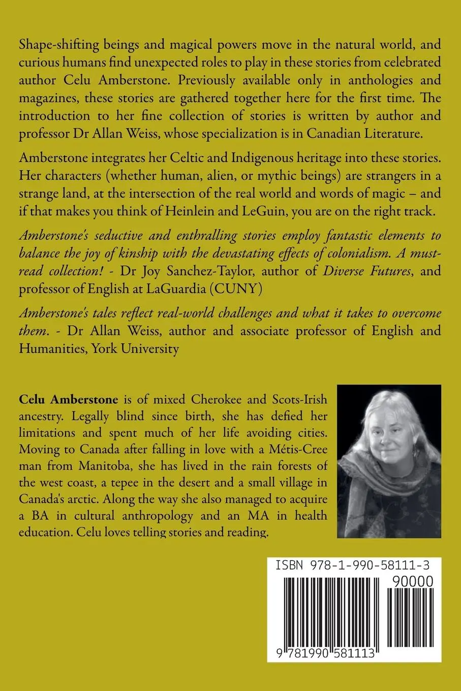 Rückseite: 9781990581113 | Refugees and Other Stories | Celu Amberstone | Taschenbuch | Englisch