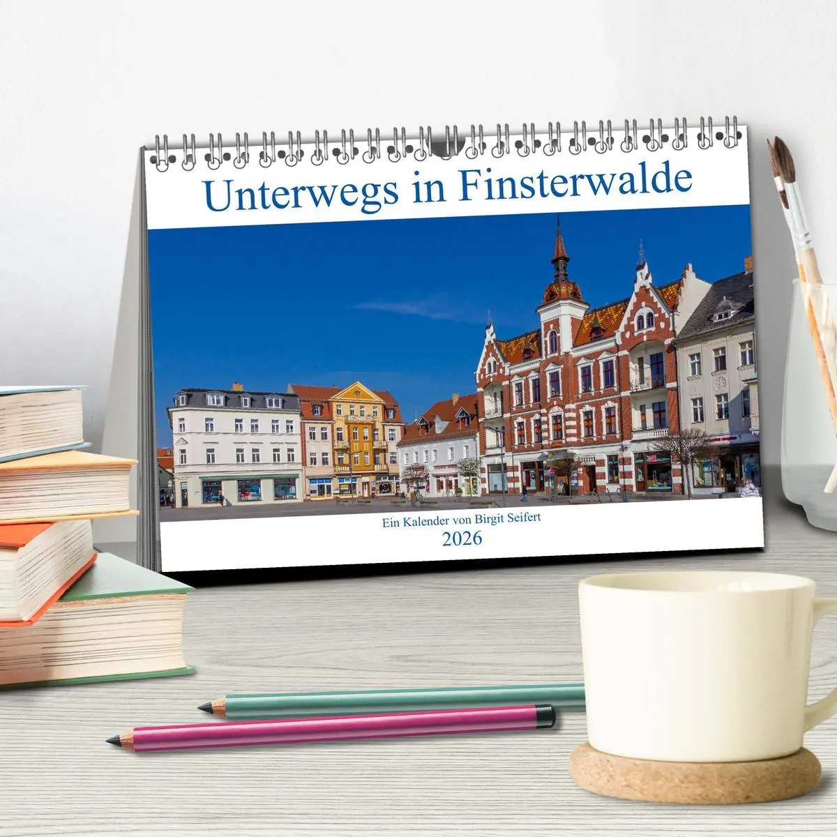 Bild: 9783457831113 | Unterwegs in Finsterwalde (Tischkalender 2026 DIN A5 quer),...