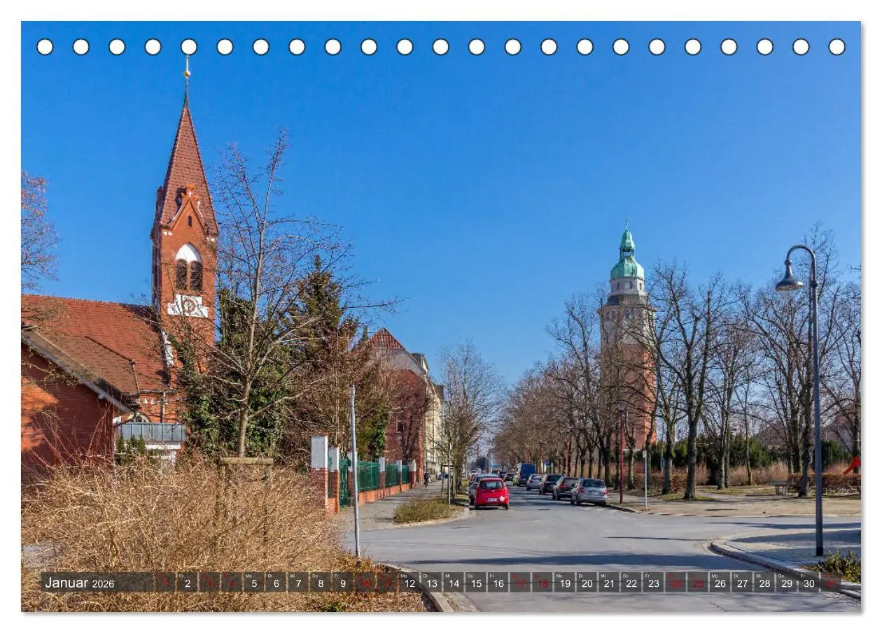 Bild: 9783457831113 | Unterwegs in Finsterwalde (Tischkalender 2026 DIN A5 quer),...