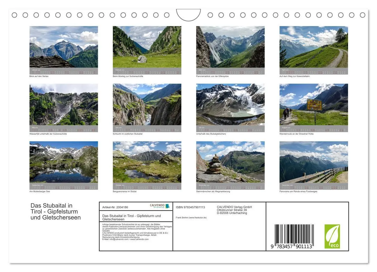 Bild: 9783457901113 | Das Stubaital in Tirol - Gipfelsturm und Gletscherseen...