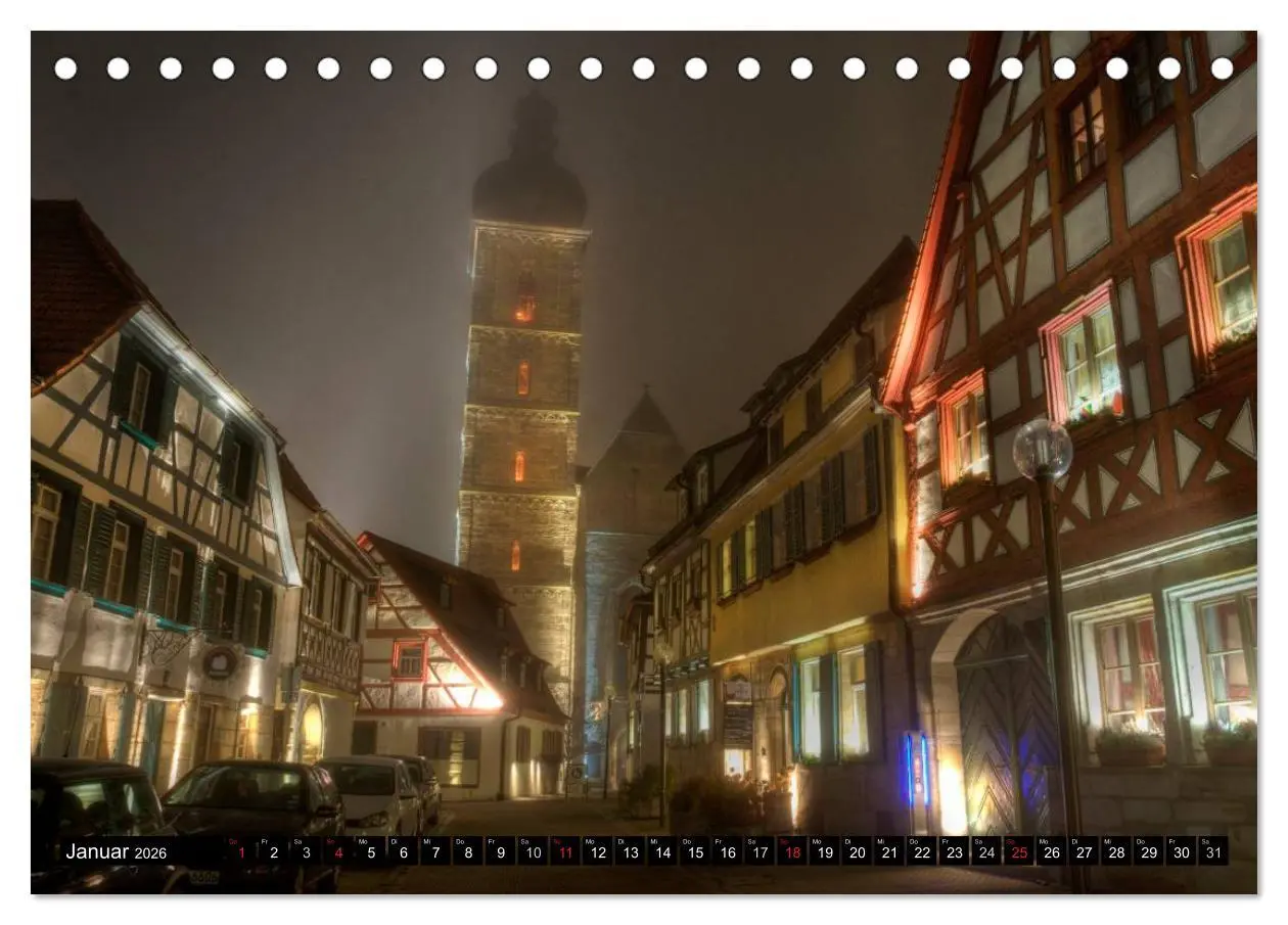 Bild: 9783516091113 | Forchheim (Tischkalender 2026 DIN A5 quer), CALVENDO Monatskalender