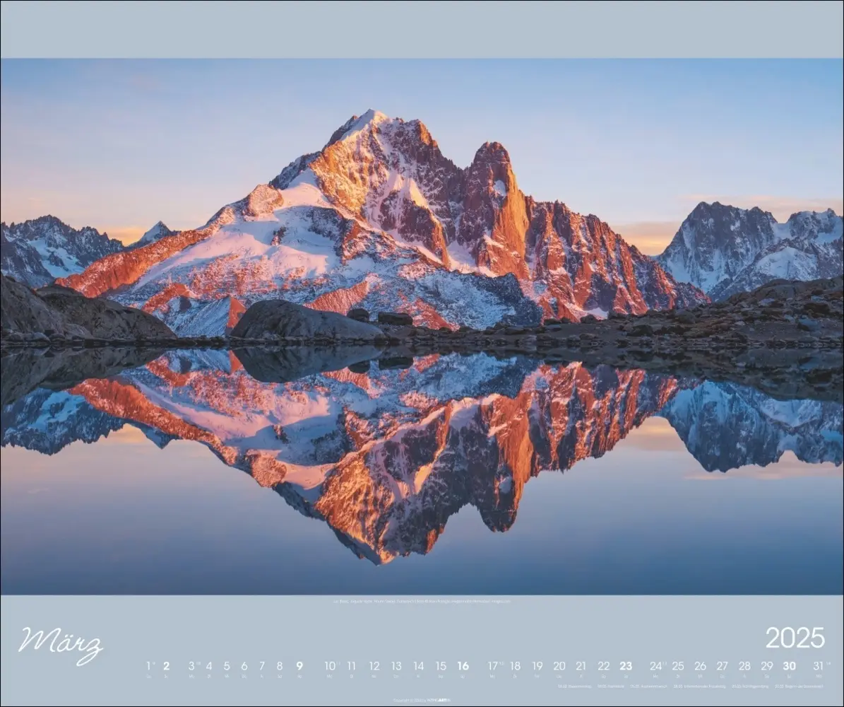 Bild: 9783839901113 | Alpen im Licht Kalender 2025 | Kalender | Spiralbindung | Deutsch