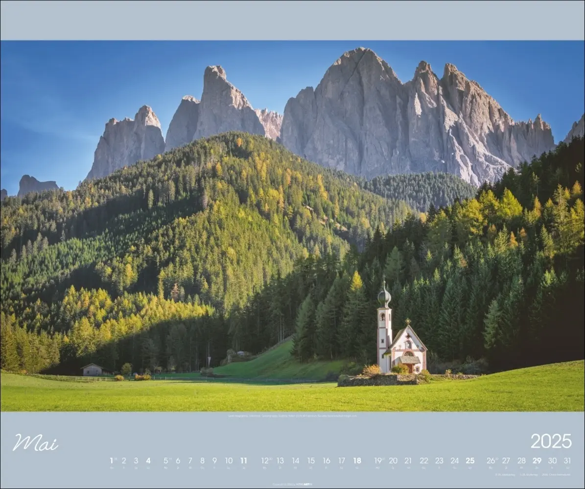 Bild: 9783839901113 | Alpen im Licht Kalender 2025 | Kalender | Spiralbindung | Deutsch