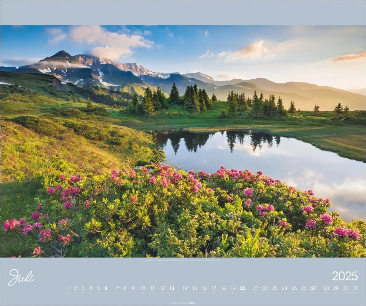 Bild: 9783839901113 | Alpen im Licht Kalender 2025 | Kalender | Spiralbindung | Deutsch