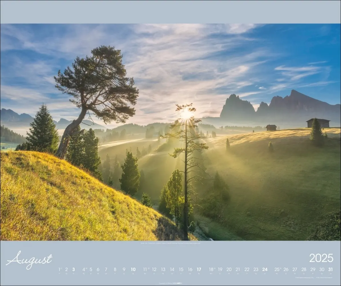 Bild: 9783839901113 | Alpen im Licht Kalender 2025 | Kalender | Spiralbindung | Deutsch