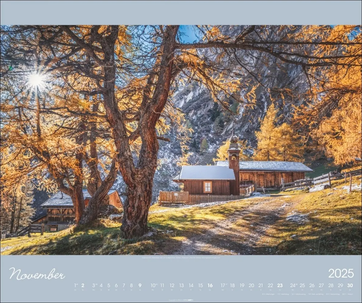 Bild: 9783839901113 | Alpen im Licht Kalender 2025 | Kalender | Spiralbindung | Deutsch