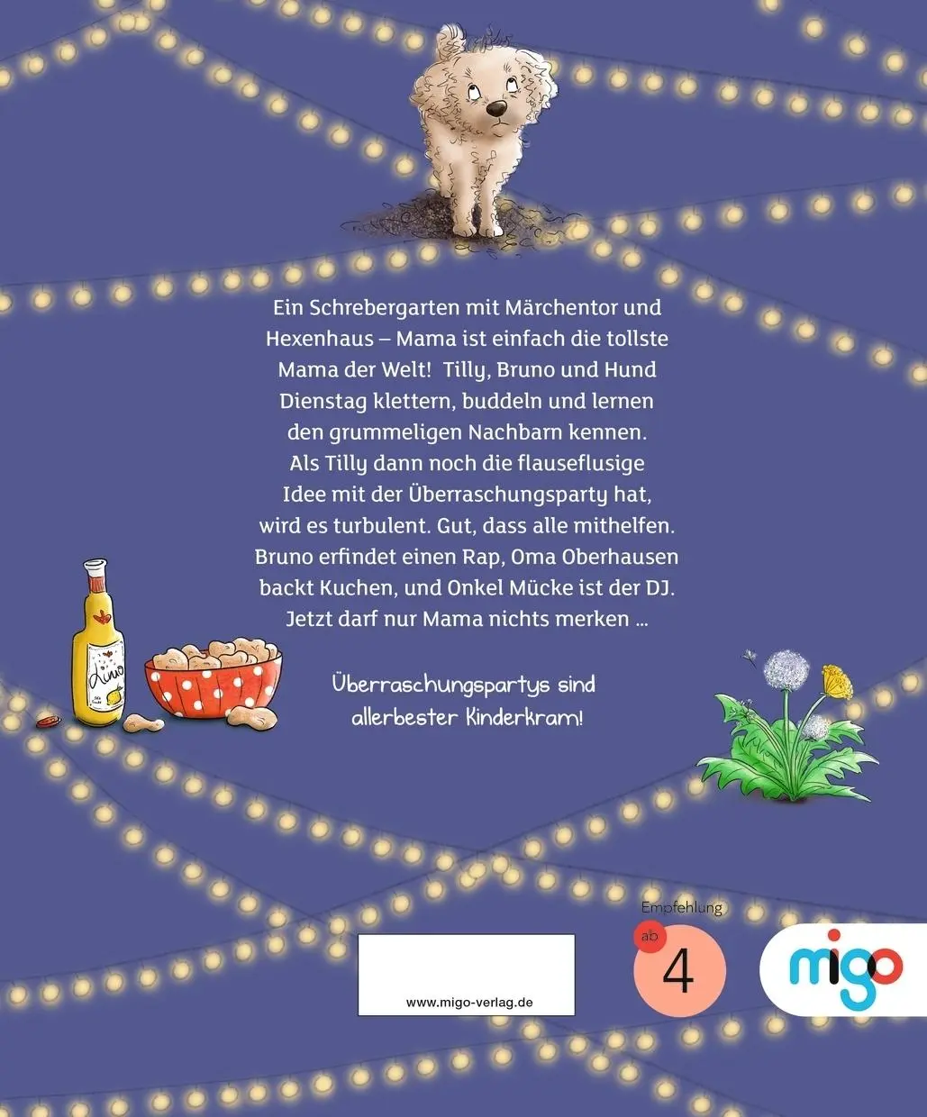 Rückseite: 9783968461113 | Tillys Kinderkram. Tillys Gartenparty | Jasmin Schaudinn | Buch | Migo