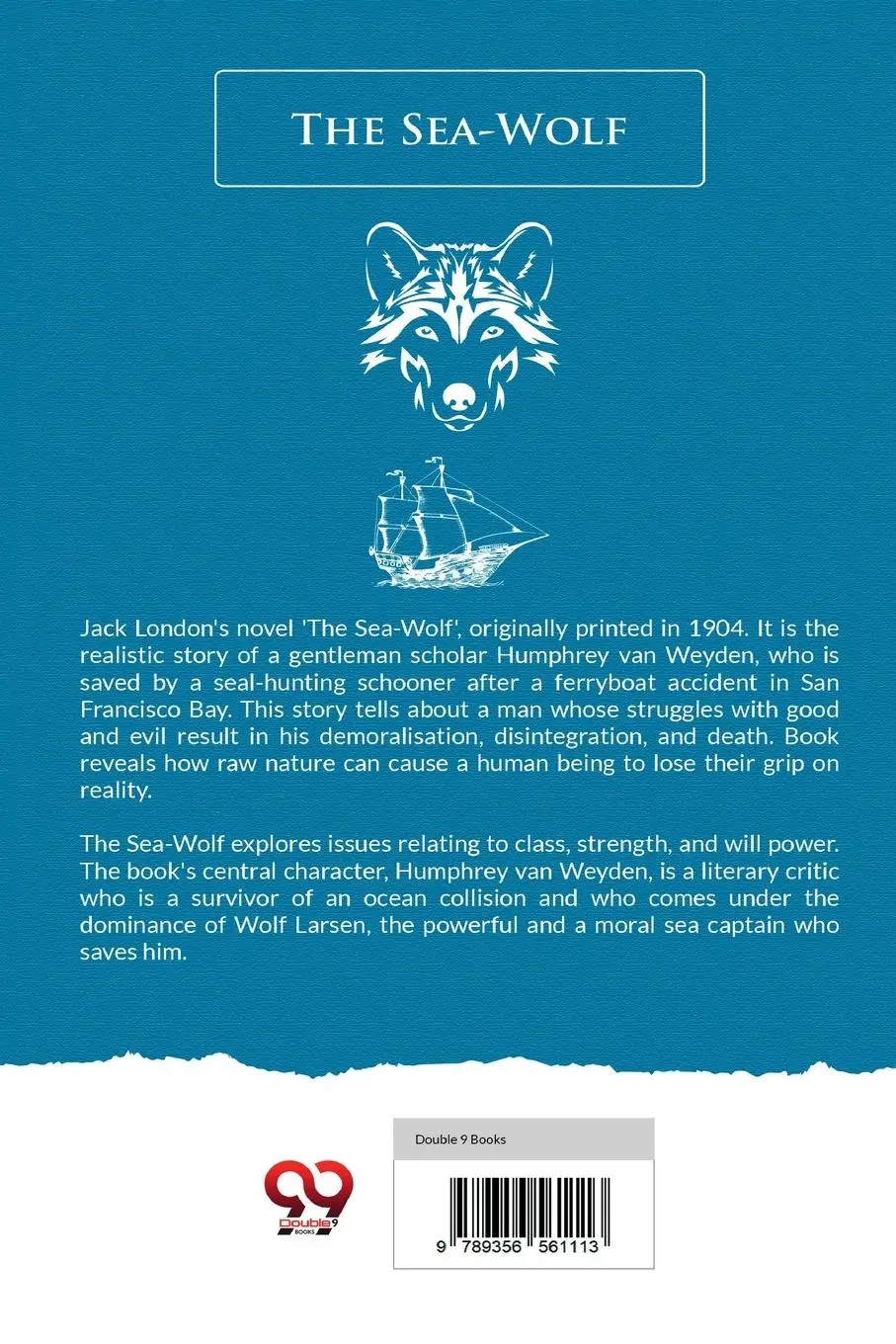 Rückseite: 9789356561113 | The Sea-Wolf | Jack London | Taschenbuch | Kartoniert / Broschiert