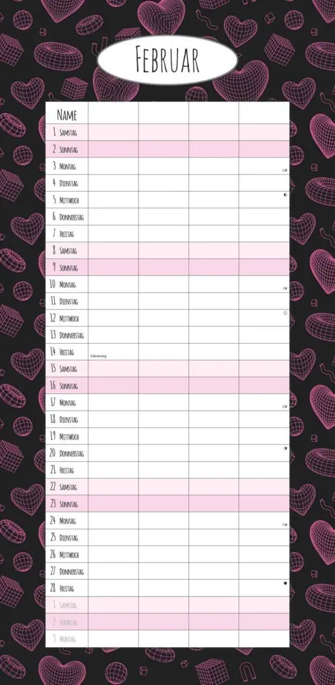 Bild: 4251732341213 | Alpha Edition - Familienplaner Deluxe 2025 Familienkalender,...