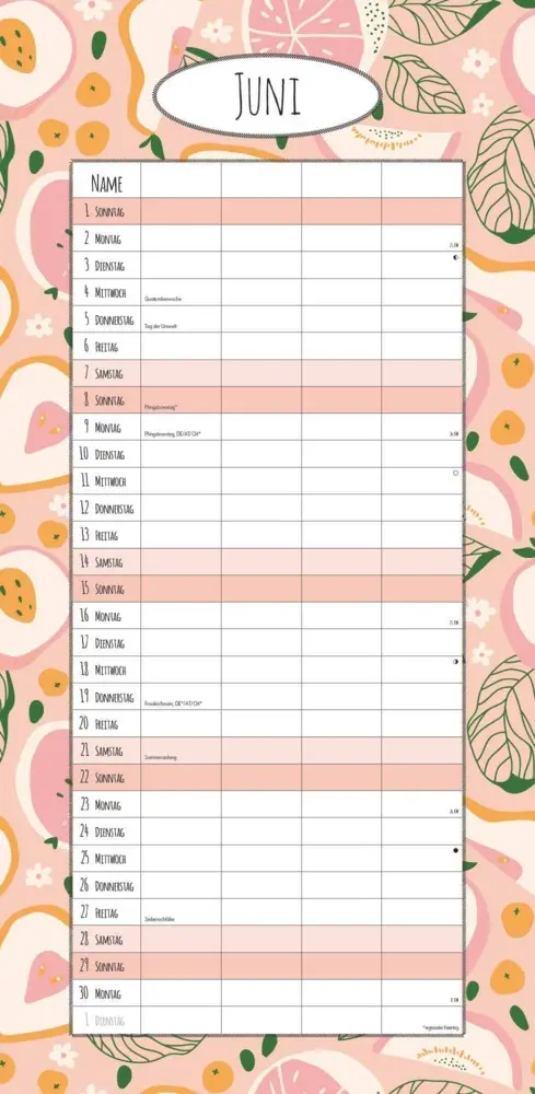Bild: 4251732341213 | Alpha Edition - Familienplaner Deluxe 2025 Familienkalender,...