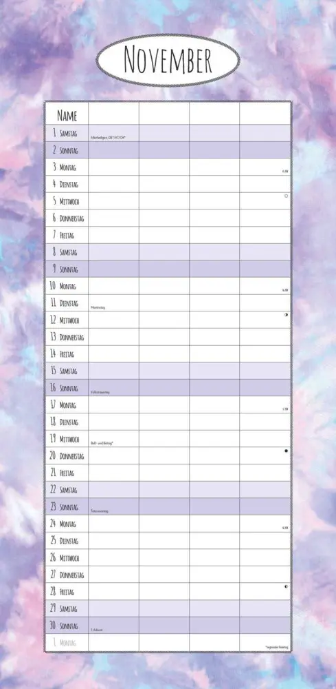 Bild: 4251732341213 | Alpha Edition - Familienplaner Deluxe 2025 Familienkalender,...