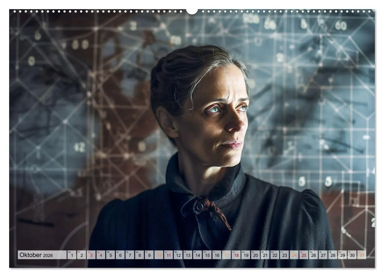 Bild: 9783457511213 | Genies der Physik (hochwertiger Premium Wandkalender 2026 DIN A2...