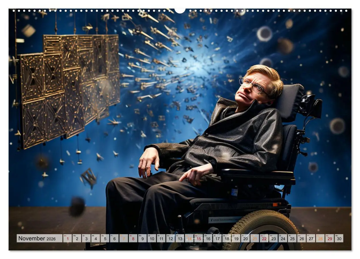 Bild: 9783457511213 | Genies der Physik (hochwertiger Premium Wandkalender 2026 DIN A2...
