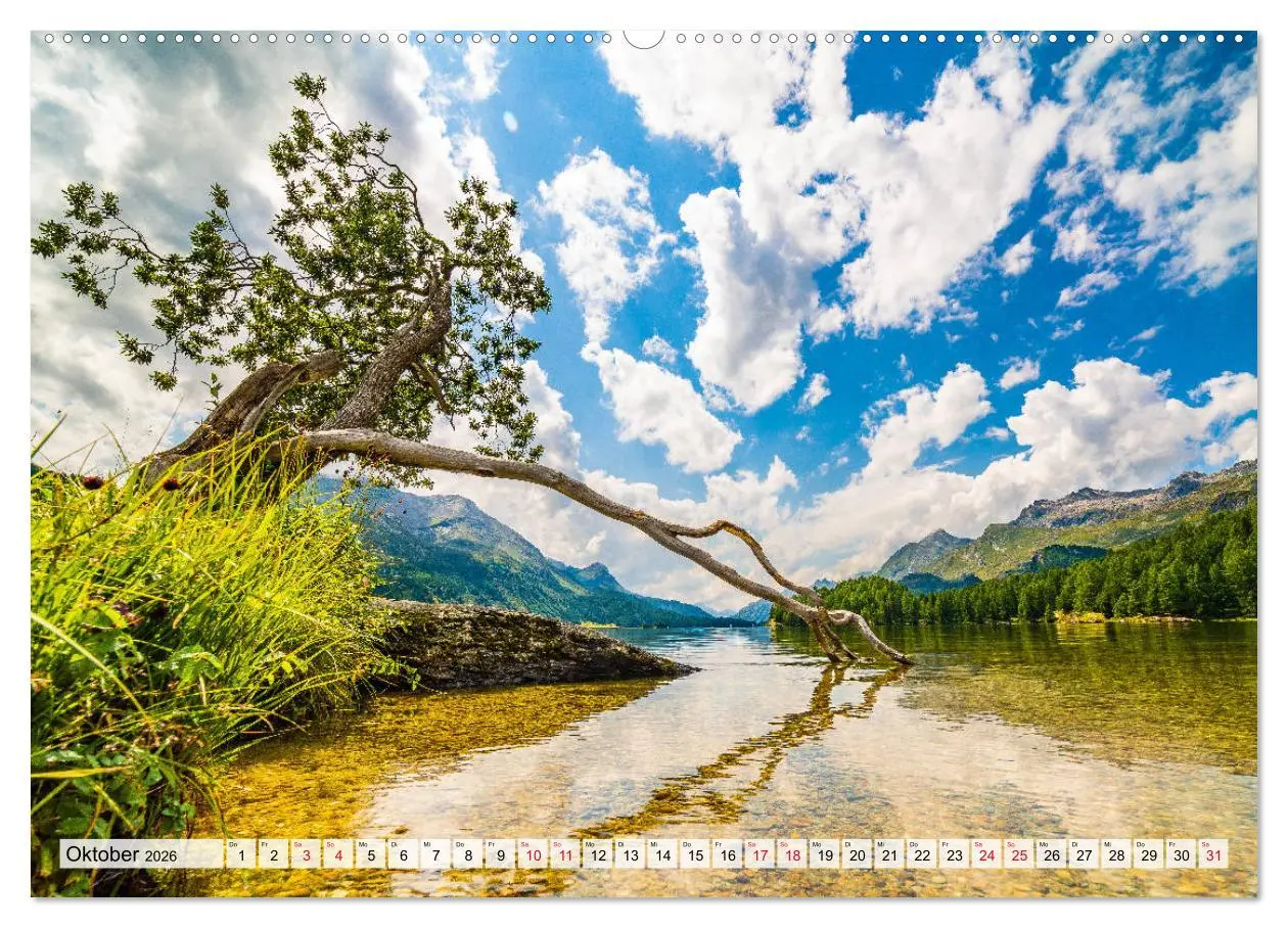 Bild: 9783457681213 | Bündnerland (hochwertiger Premium Wandkalender 2026 DIN A2 quer),...
