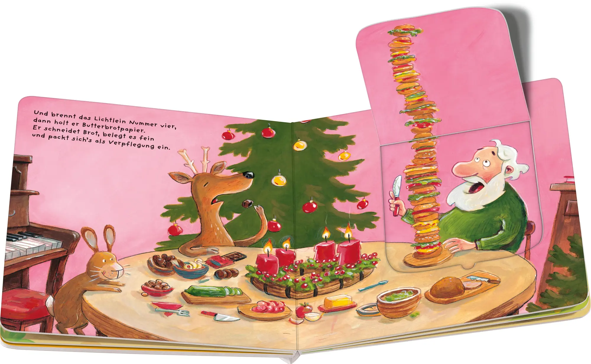 Bild: 9783473421213 | Advent, Advent, der Weihnachtsmann rennt! | Hans-Christian Schmidt