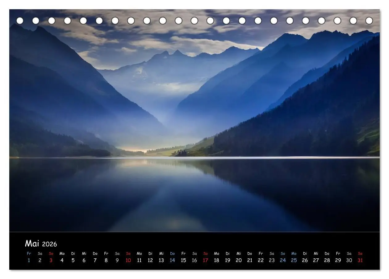 Bild: 9783516081213 | Tiroler Stimmungen (Tischkalender 2026 DIN A5 quer), CALVENDO...