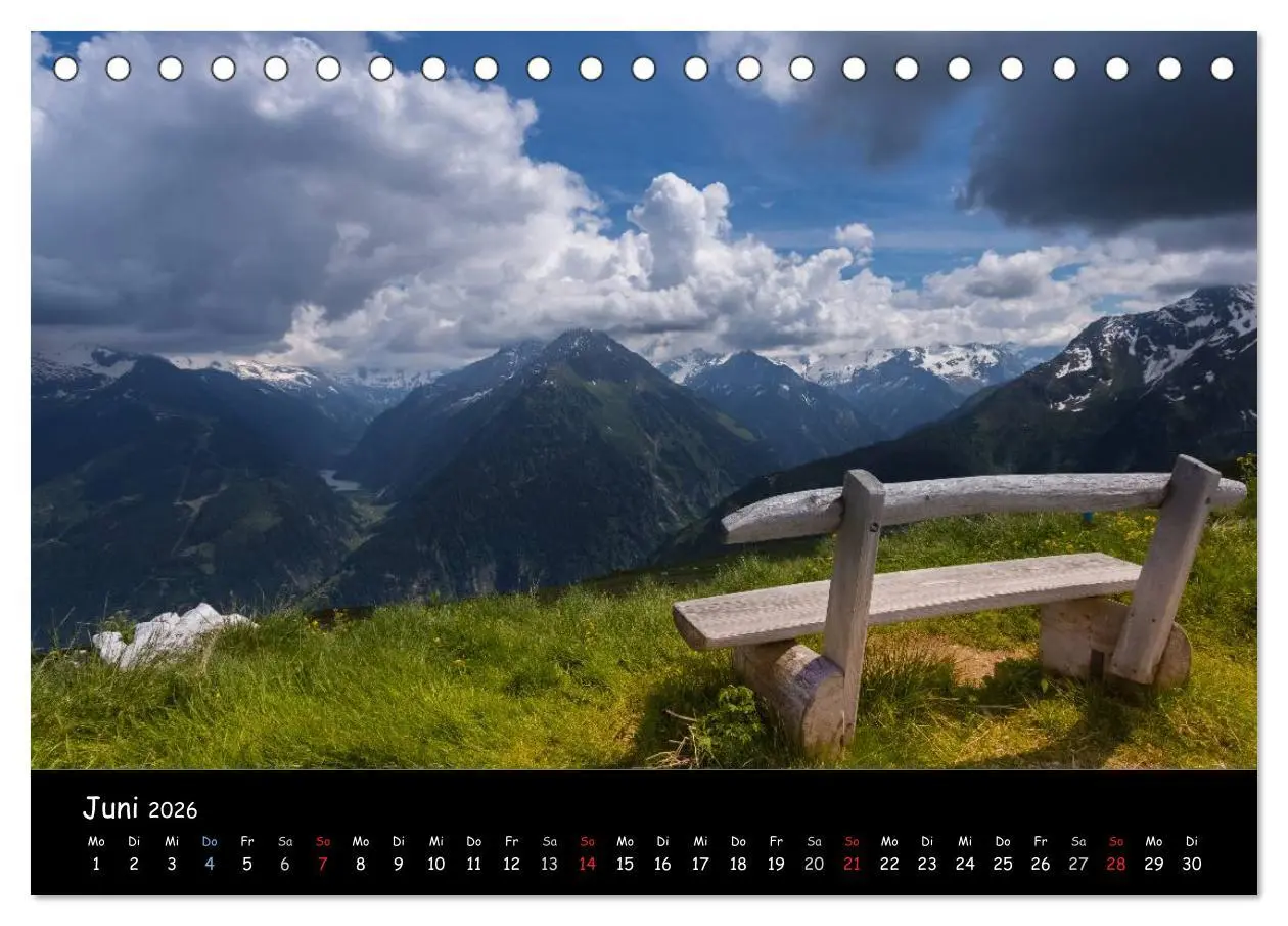 Bild: 9783516081213 | Tiroler Stimmungen (Tischkalender 2026 DIN A5 quer), CALVENDO...