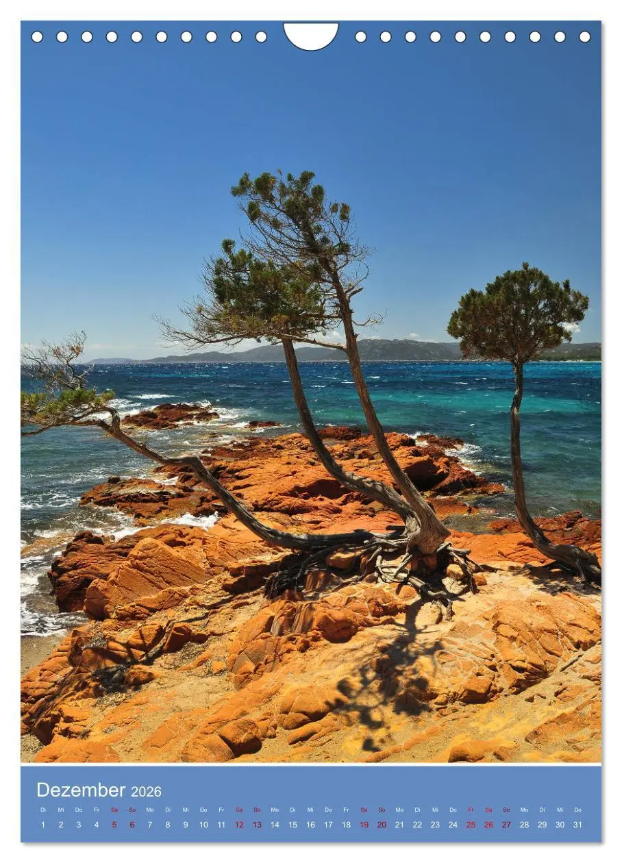 Bild: 9783516391213 | Korsika - Felsen und Meer (Wandkalender 2026 DIN A4 hoch), CALVENDO...