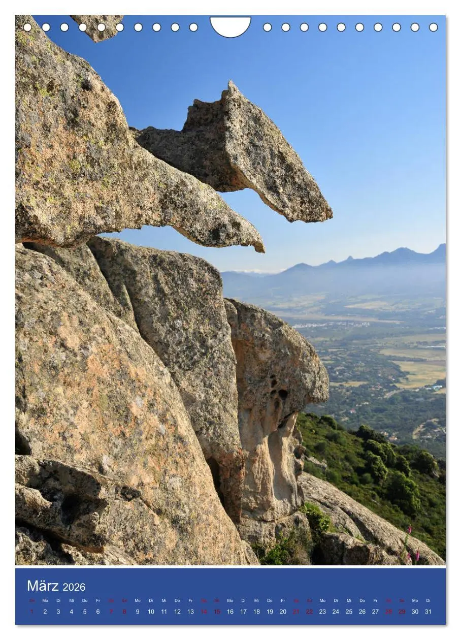 Bild: 9783516391213 | Korsika - Felsen und Meer (Wandkalender 2026 DIN A4 hoch), CALVENDO...