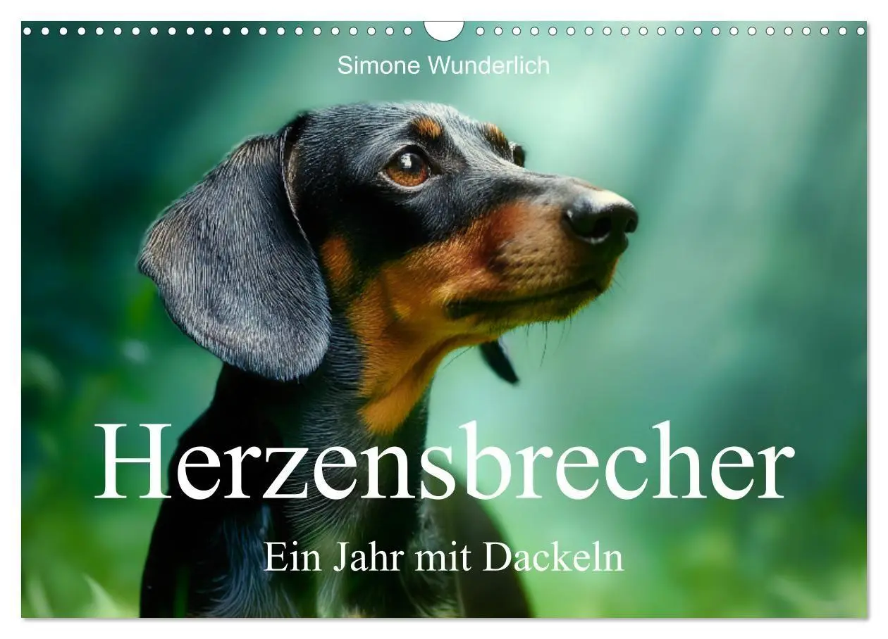 Cover: 9783516771213 | Herzensbrecher - Ein Jahr mit Dackeln (Wandkalender 2027 DIN A3...