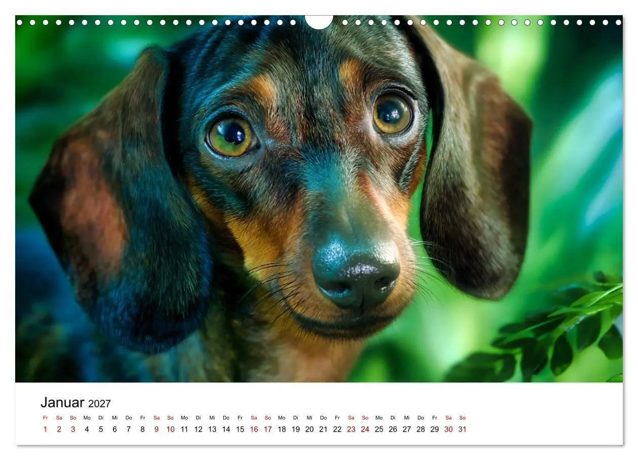 Bild: 9783516771213 | Herzensbrecher - Ein Jahr mit Dackeln (Wandkalender 2027 DIN A3...
