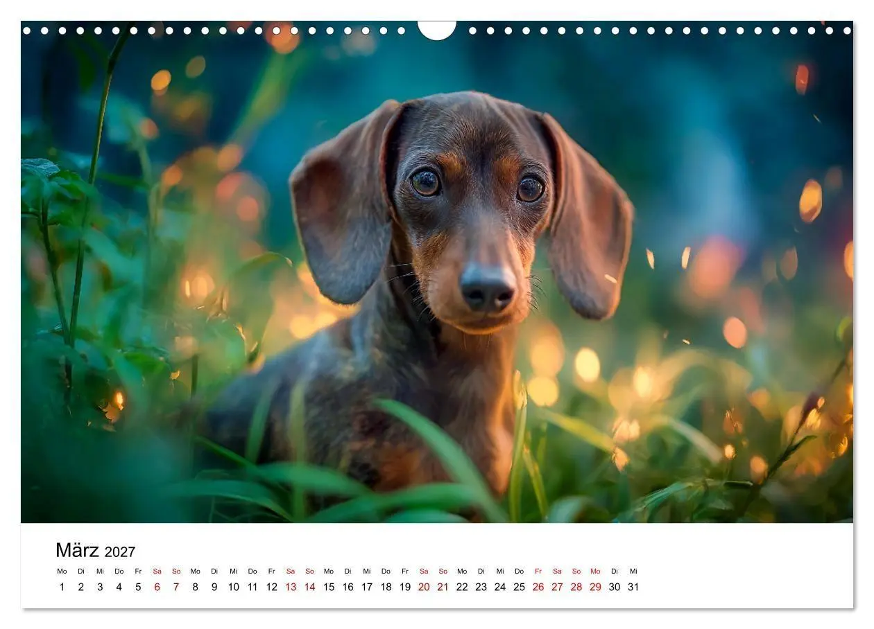 Bild: 9783516771213 | Herzensbrecher - Ein Jahr mit Dackeln (Wandkalender 2027 DIN A3...