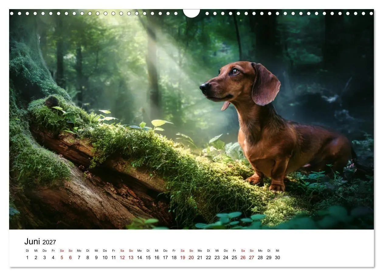 Bild: 9783516771213 | Herzensbrecher - Ein Jahr mit Dackeln (Wandkalender 2027 DIN A3...