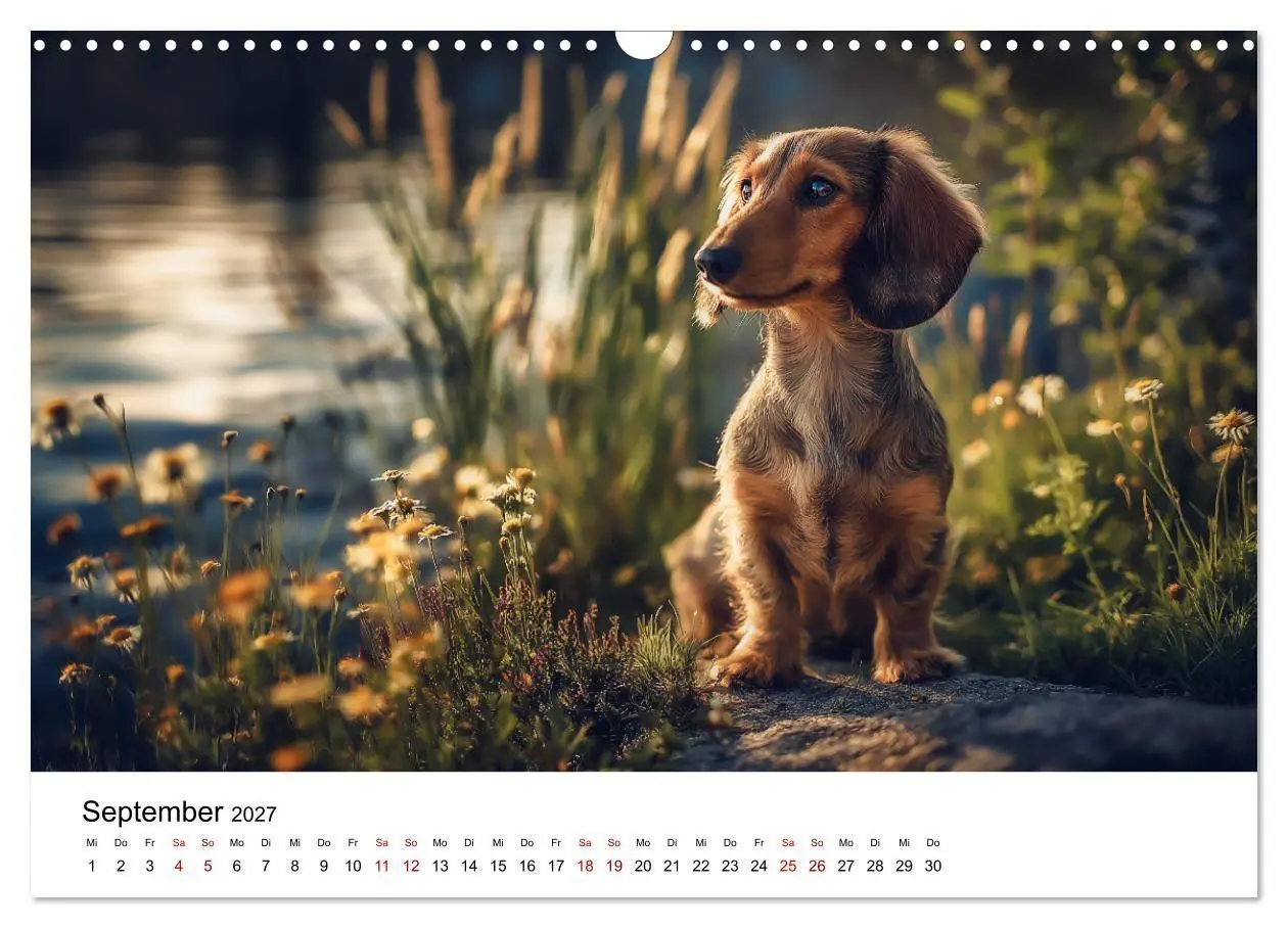 Bild: 9783516771213 | Herzensbrecher - Ein Jahr mit Dackeln (Wandkalender 2027 DIN A3...