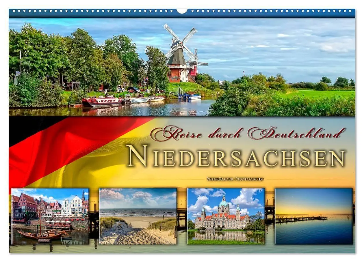 Cover: 9783569791213 | Reise durch Deutschland - Niedersachsen (Wandkalender 2027 DIN A2...