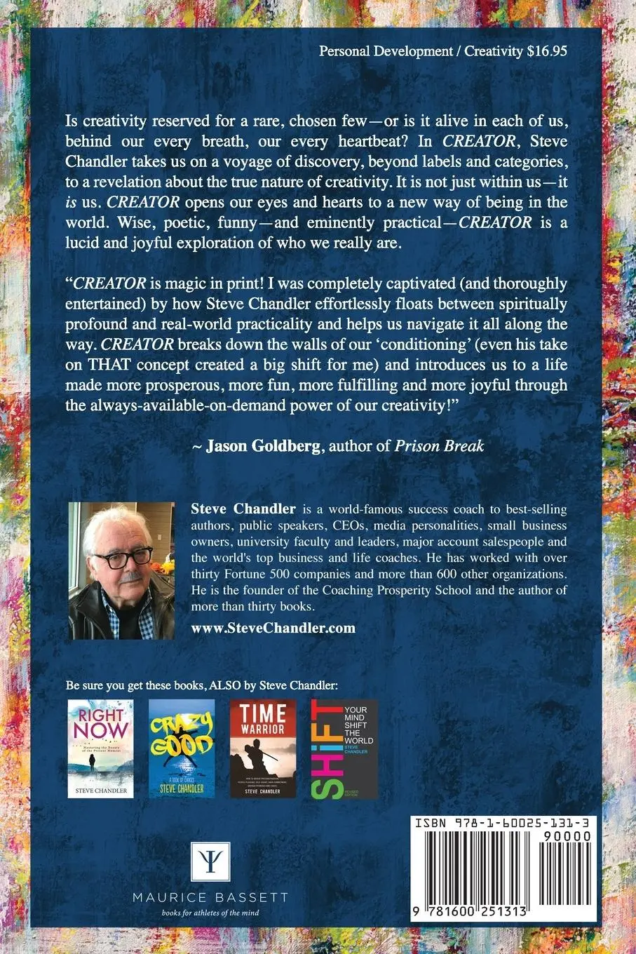 Rückseite: 9781600251313 | CREATOR | Steve Chandler | Taschenbuch | Englisch | 2019