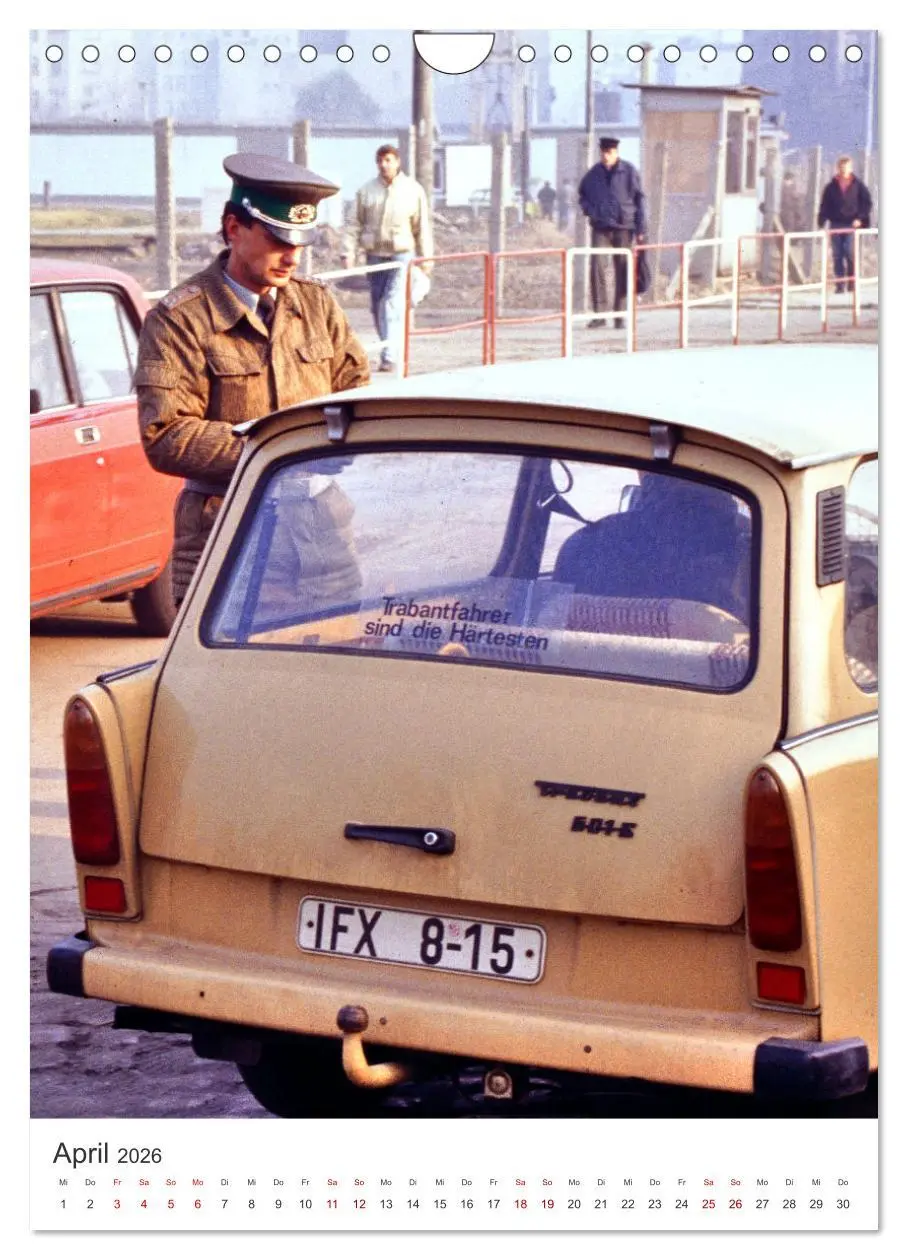 Bild: 9783457291313 | Auto-Land DDR - Trabant und Wartburg (Wandkalender 2026 DIN A4...
