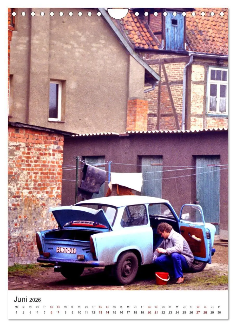 Bild: 9783457291313 | Auto-Land DDR - Trabant und Wartburg (Wandkalender 2026 DIN A4...