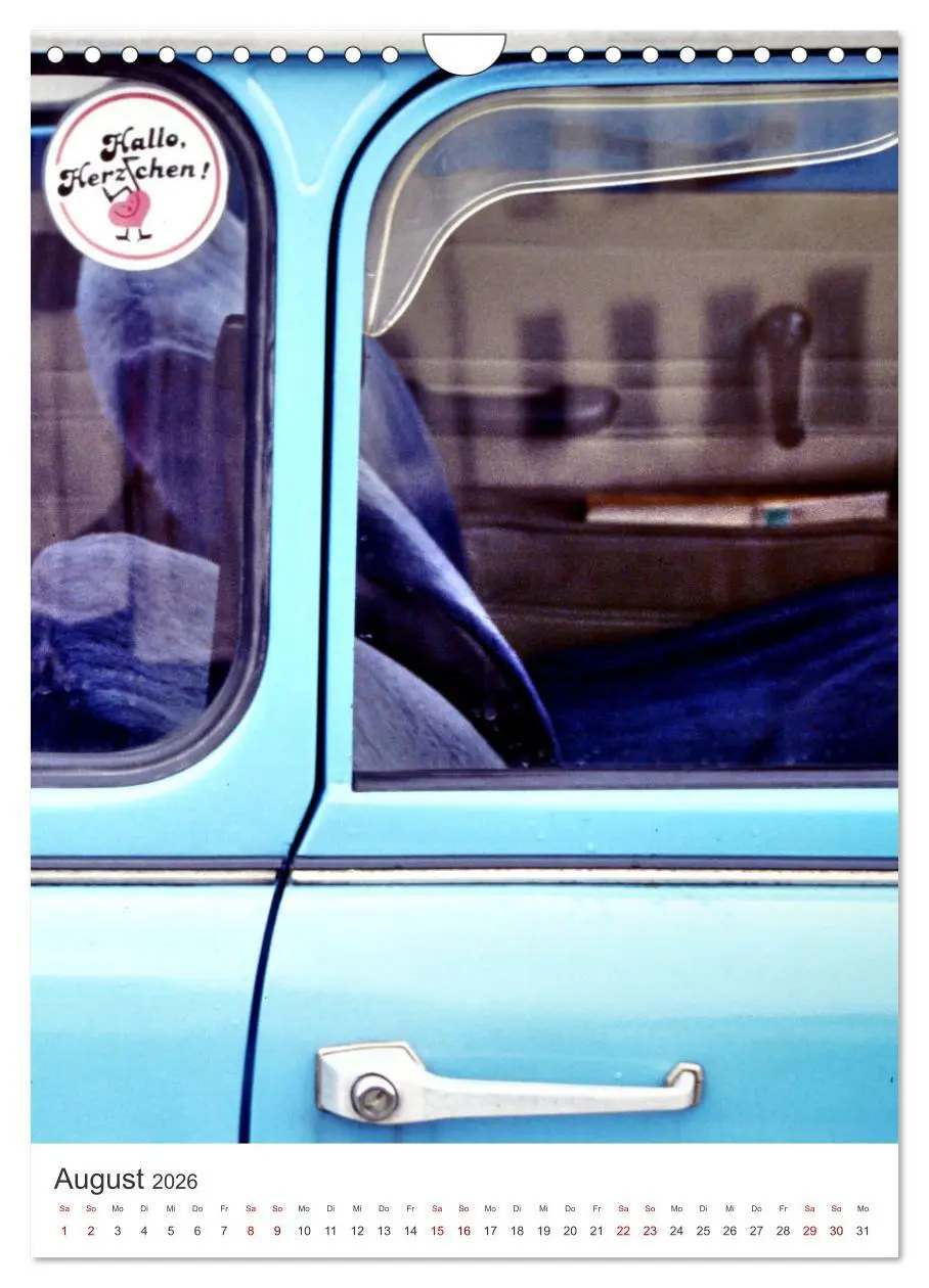 Bild: 9783457291313 | Auto-Land DDR - Trabant und Wartburg (Wandkalender 2026 DIN A4...