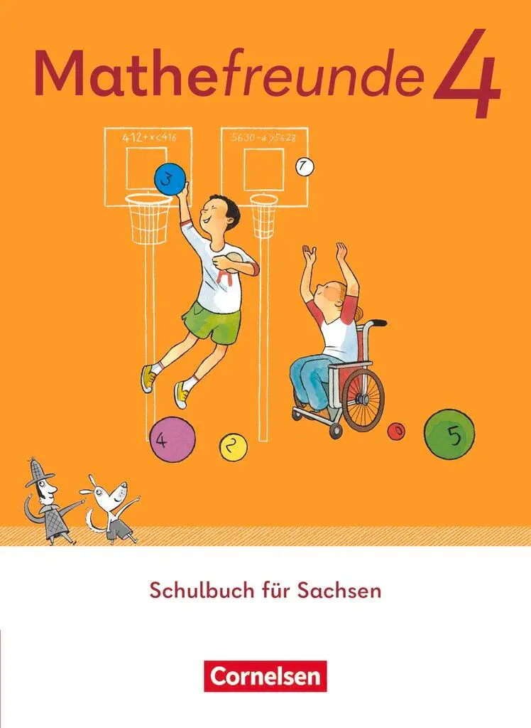 Cover: 9783464811313 | Mathefreunde 4. Schuljahr - Ausgabe Sachsen 2022 - Schulbuch mit...