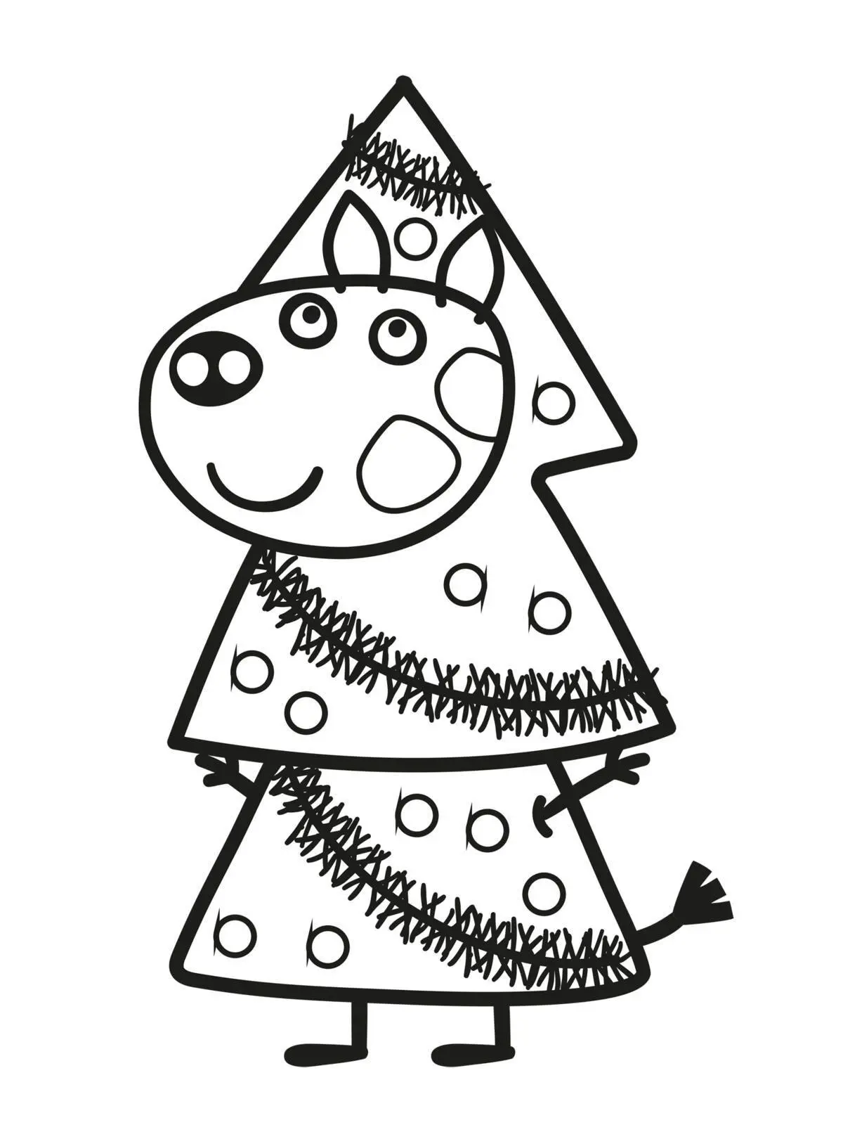 Bild: 9783845131313 | Peppa Wutz Ausmalbilder: Mein Weihnachtsmalbuch | Taschenbuch | 64 S.