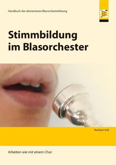 Cover: 9783927781313 | Stimmbildung im Blasorchester | Norbert Voll | Taschenbuch | Deutsch
