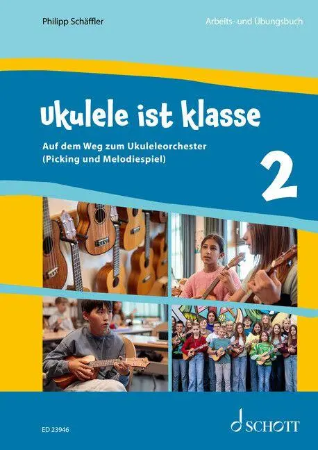 Cover: 9790001221313 | Ukulele ist klasse Band 2. Schülerheft | Philipp Schäffler | Broschüre