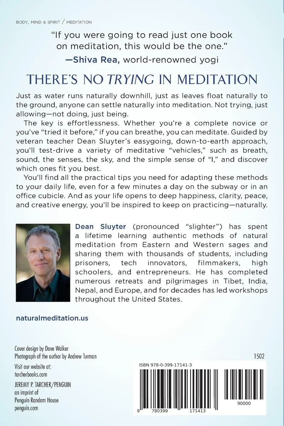 Rückseite: 9780399171413 | Natural Meditation | A Guide to Effortless Meditative Practice | Buch