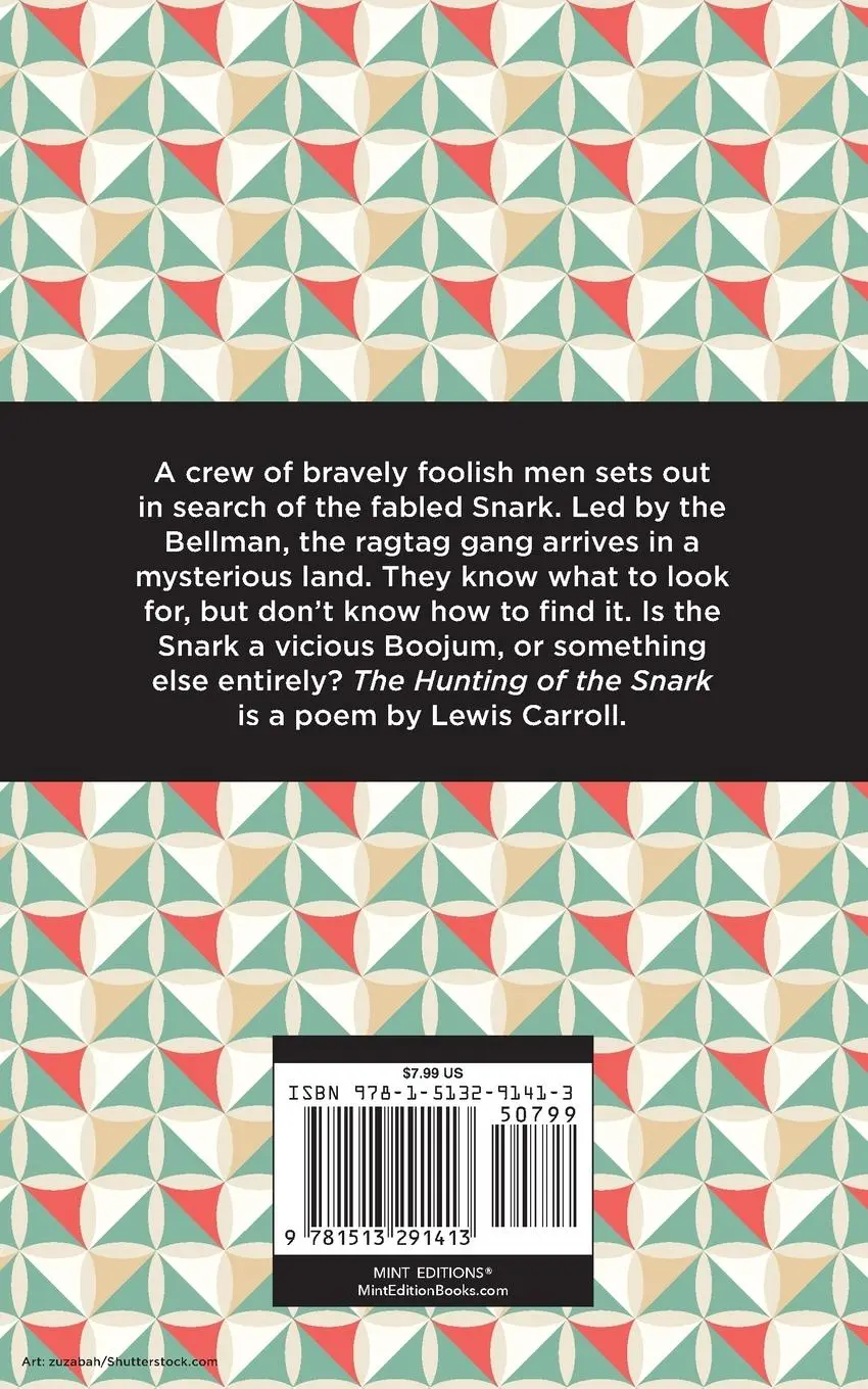 Rückseite: 9781513291413 | The Hunting of the Snark | An Agony in Eight Fits | Lewis Carroll