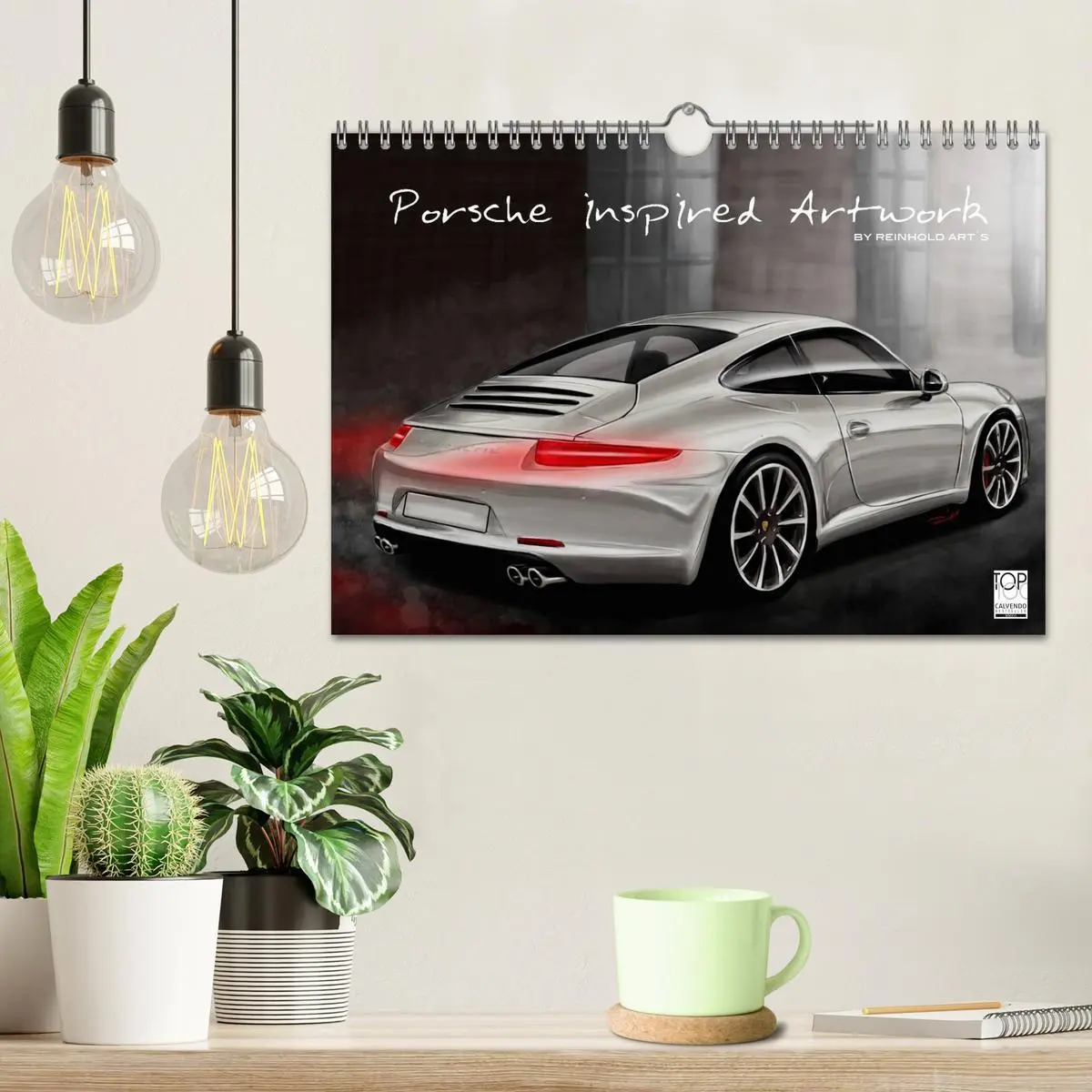 Bild: 9783457971413 | Porsche inspired Artwork by Reinhold Art´s (Wandkalender 2026 DIN...