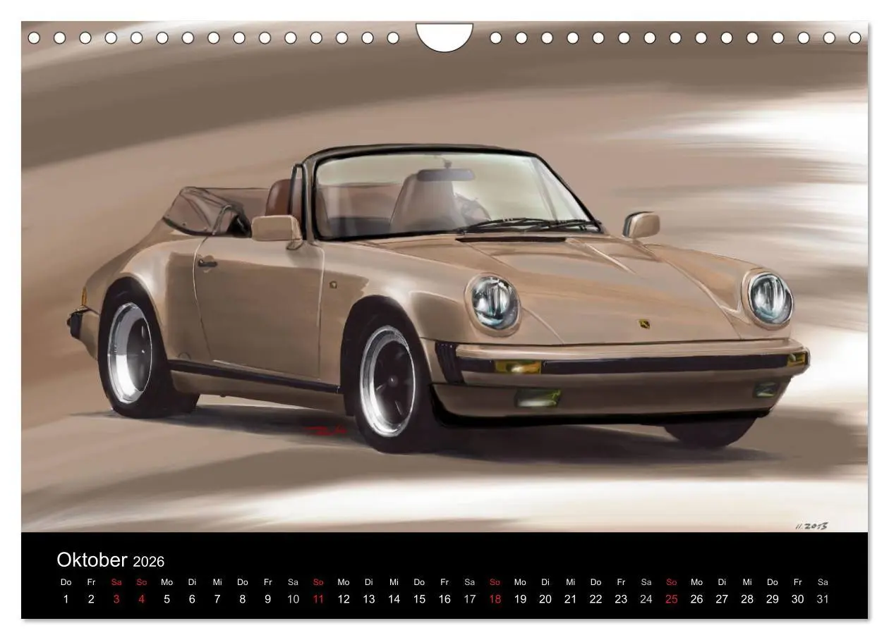 Bild: 9783457971413 | Porsche inspired Artwork by Reinhold Art´s (Wandkalender 2026 DIN...