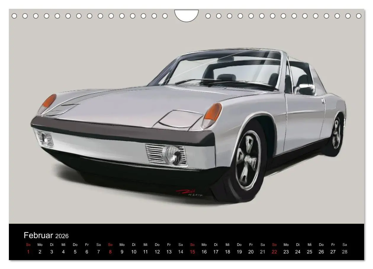Bild: 9783457971413 | Porsche inspired Artwork by Reinhold Art´s (Wandkalender 2026 DIN...