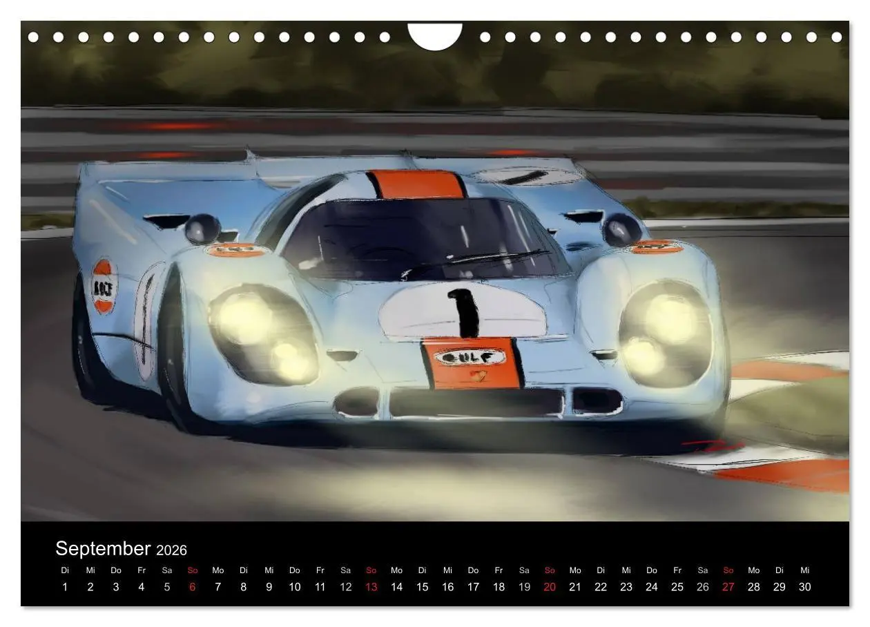 Bild: 9783457971413 | Porsche inspired Artwork by Reinhold Art´s (Wandkalender 2026 DIN...