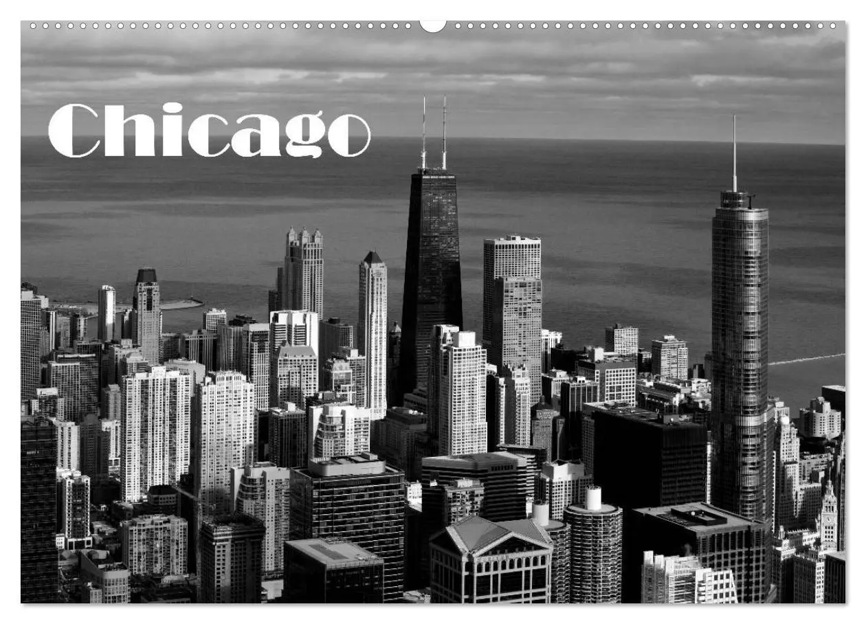 Cover: 9783516131413 | Chicago 2026 (Wandkalender 2026 DIN A2 quer), CALVENDO Monatskalender