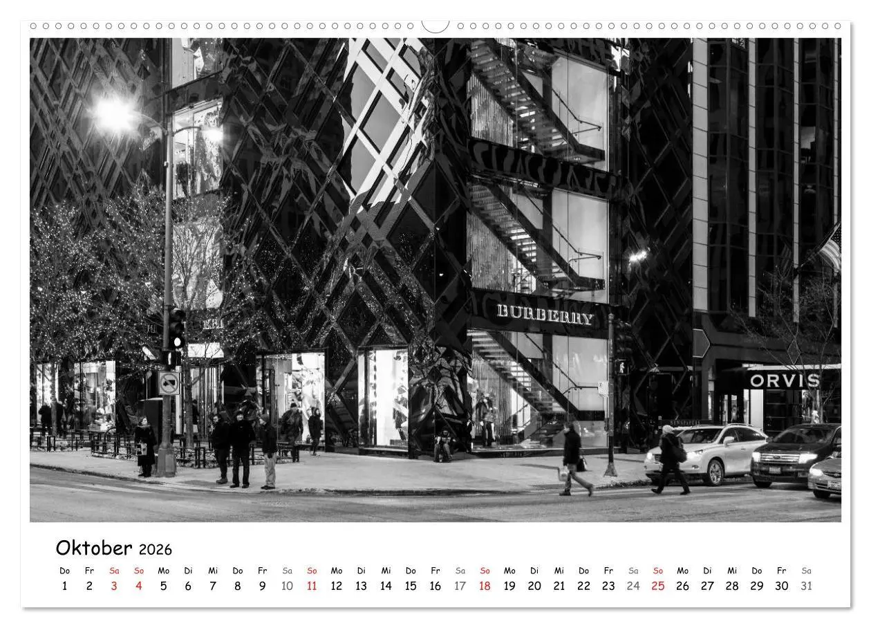 Bild: 9783516131413 | Chicago 2026 (Wandkalender 2026 DIN A2 quer), CALVENDO Monatskalender